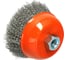 Щетка чашечная 120х30 мм, M14, стальная FASTER TOOLS 3510 4