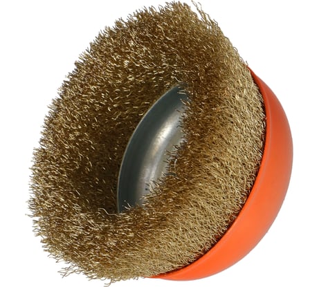 Щетка чашечная латунная 100х25 мм, M14 FASTER TOOLS 1980