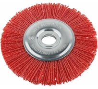 Корщетка-колесо нейлоновая Профи 125х22.2 мм FIT 38793