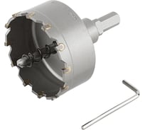 Коронка кольцевая с карбидными вставками Профи 60 мм FIT IT 36852