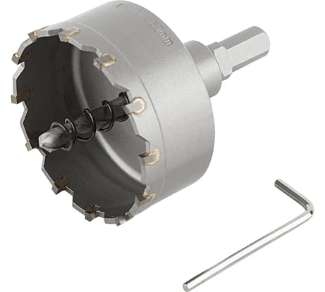 Коронка кольцевая с карбидными вставками Профи 60 мм FIT IT 36852