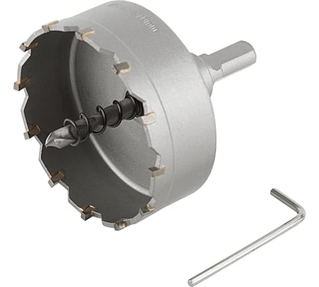 Коронка кольцевая с карбидными вставками Профи 70 мм FIT IT 36855