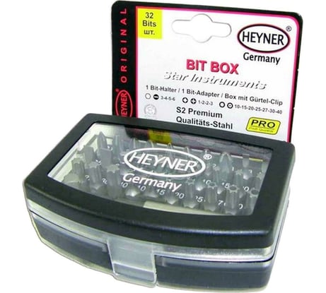 Набор бит 32 предмета Heyner 337000