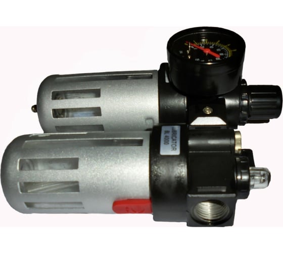 Фильтр-редуктор-лубрикатор 1/4" KraftWell KRW1771.2A14