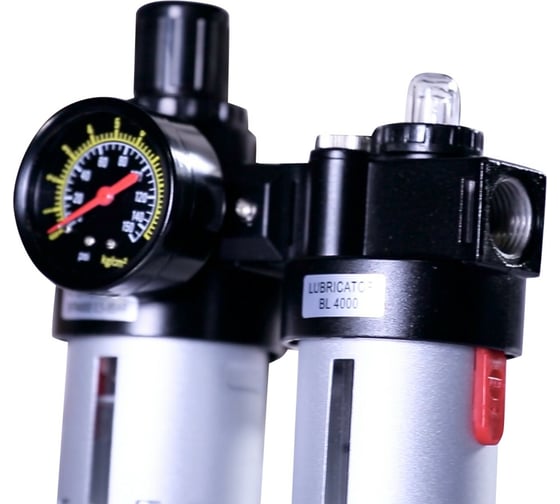 Фильтр-редуктор-лубрикатор 1/4" KraftWell KRW1771.2A14