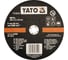 Круг отрезной по металлу 230x3.2x22 мм YATO YT-6112 1