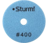 Круги шлифовальные гибкие Sturm ! 9012-D100-400