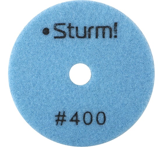 Круги шлифовальные гибкие Sturm ! 9012-D100-400 1