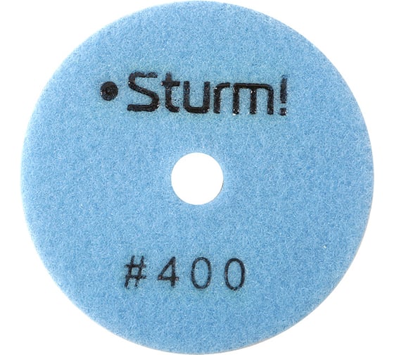 Круги шлифовальные гибкие Sturm ! 9012-W100-400