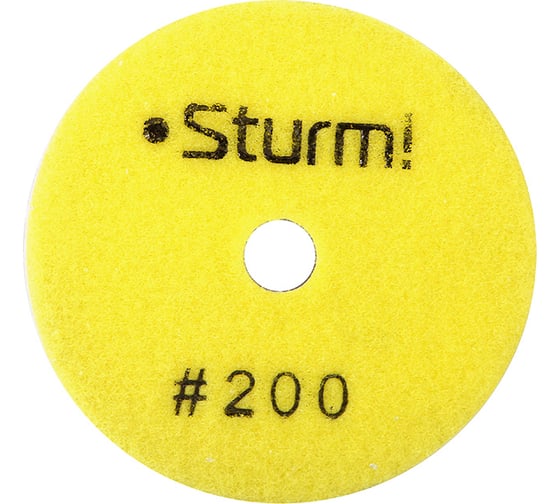 Круги шлифовальные гибкие Sturm ! 9012-W100-200