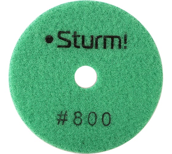 Круги шлифовальные гибкие Sturm ! 9012-W100-800