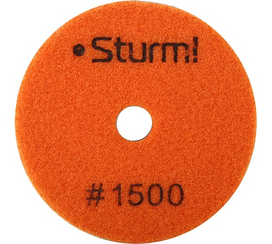 Круги шлифовальные гибкие Sturm ! 9012-D100-1500