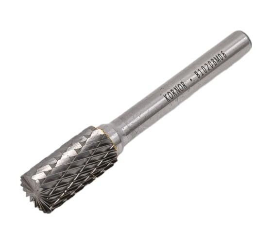 Борфреза цилиндрическая с торцом B1020BM06 KORNOR 322102006