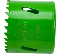 Коронка сверлильная биметаллическая 51 мм VERTO 60H934