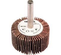 Круг шлифовальный лепестковый со шпинделем Р120, 40x20x6 мм YATO YT-83355