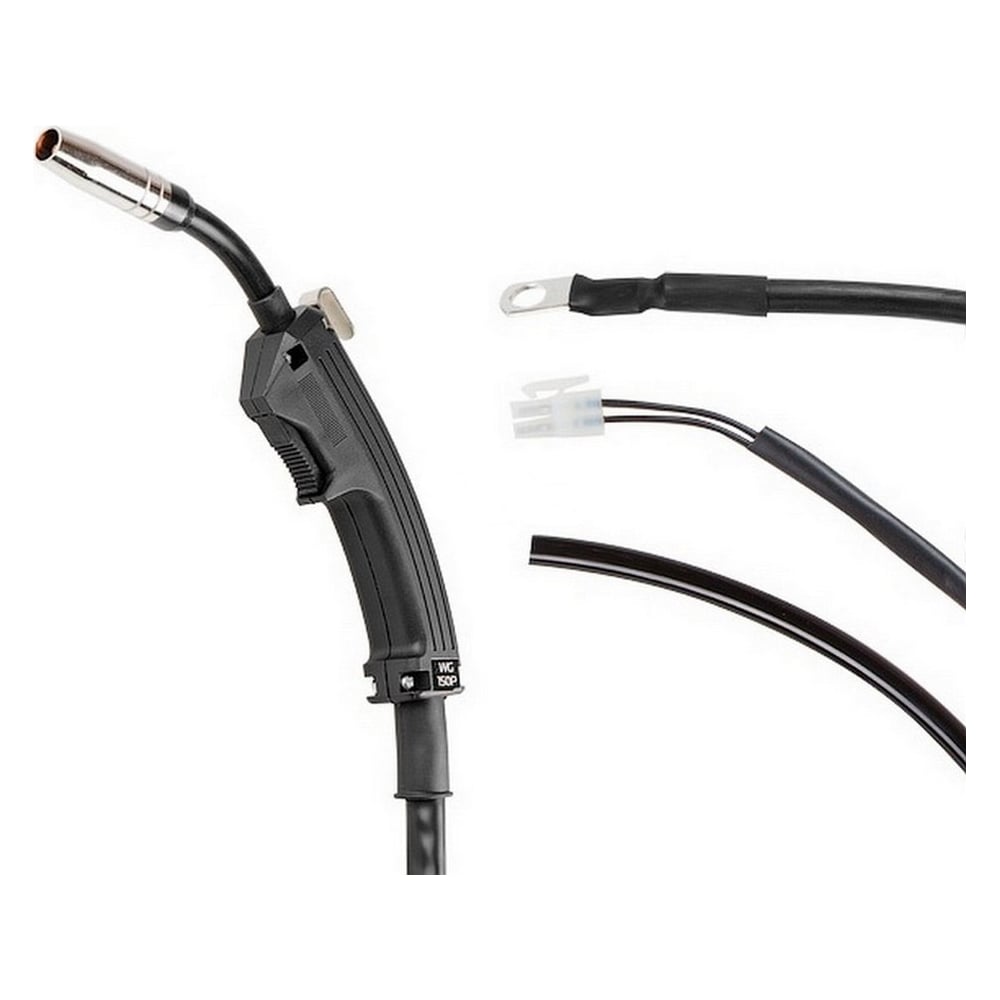 Горелка сварочная MIG MAG WG-150P, 2.5 м, 180А SOLARIS WG-150P ...