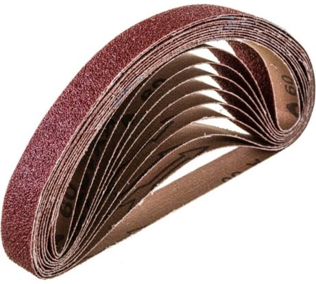 Ленты шлифовальные 10 шт, 10x330 мм, Р120 YATO YT-09746