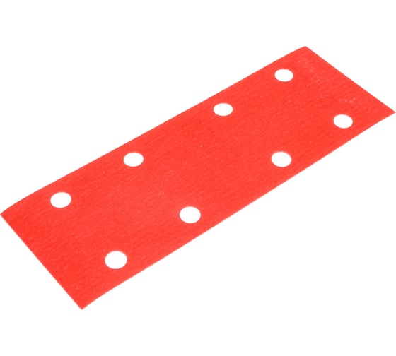 Абразивный материал в полосках на пластиковой основе 50 шт, 70x198 мм, 8 отверстий, P320 BETACORD 408.0320