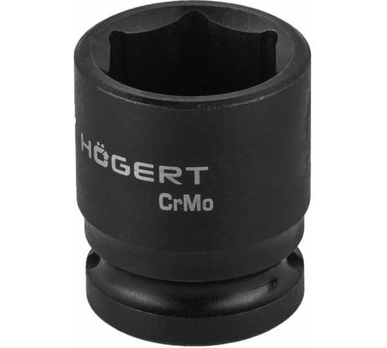 Головка торцевая ударная шестигранная 24 мм, 1/2", DIN 3121, CrMo HOEGERT TECHNIK HT4R074