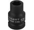 Головка торцевая ударная шестигранная 12 мм, 1/2", DIN 3121, CrMo HOEGERT TECHNIK HT4R062 1