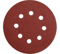 Круг шлифовальный с липучкой 5 шт, 125 мм, Р40, 8 отверстий YATO YT-83451