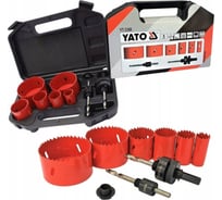 Набор кольцевых пил для электриков YATO 8пр. 22-73мм YT-3380