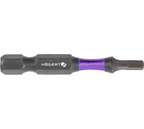 Биты ударные HEX 3, 50 мм, сталь S2, 2 шт HOEGERT TECHNIK HT1S175