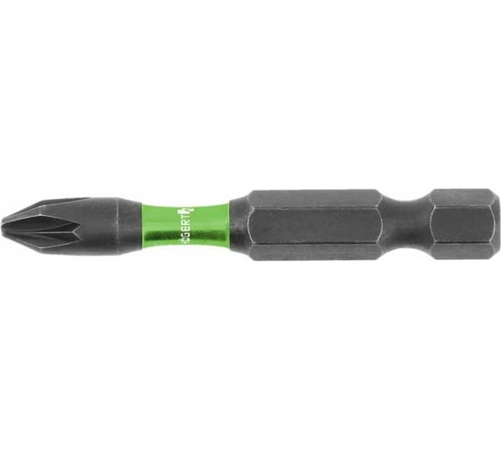 Биты ударные PZ0, 50 мм, сталь S2, 2 шт HOEGERT TECHNIK HT1S155