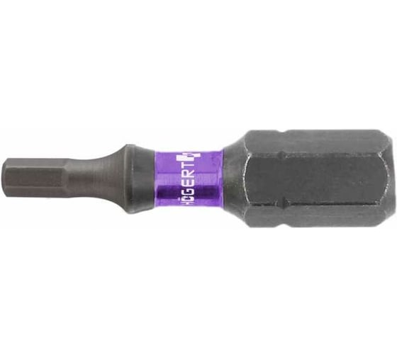 Биты ударные HEX 3, 25 мм, сталь S2, 5 шт HOEGERT TECHNIK HT1S145 1