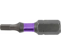 Биты ударные HEX 5, 25 мм, сталь S2, 5 шт HOEGERT TECHNIK HT1S147