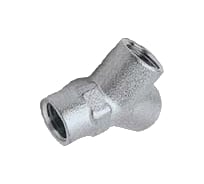 Тройник V-образный 3х1/4" мама (10 шт) для пневмосистем Elitech 0704.005403