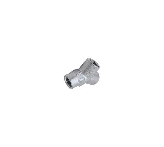 Тройник V-образный 3х1/4" мама (10 шт) для пневмосистем Elitech 0704.005403