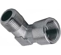 Уголок 1/4" мама - 1/4" папа (10 шт) для пневмосистем Elitech 0704.004603