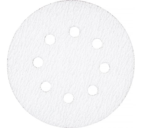 Шлифлист круглый самосцепляющийся 5 шт, 125 мм, Р80 GEPARD GP5002-80