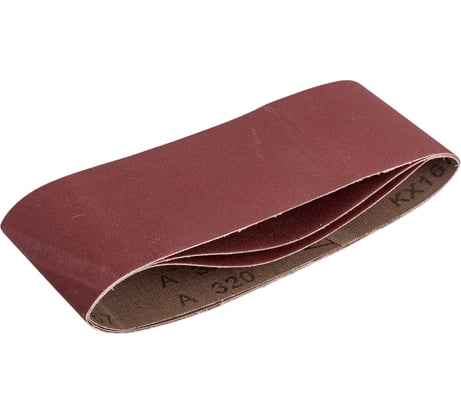 Шлифлента 3 шт, 75x457 мм, Р320 GEPARD GP5008-320