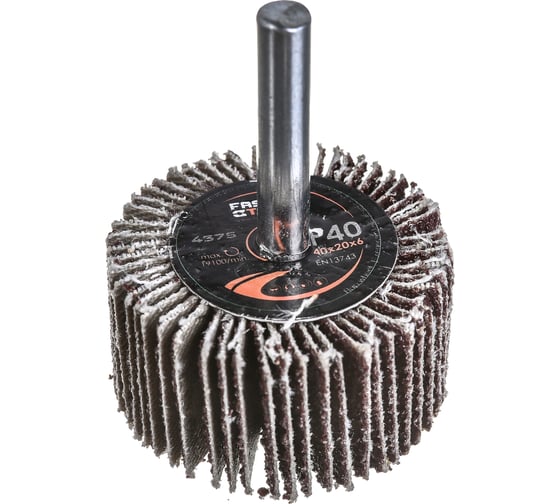 Круг лепестковый радиальный 40x20 мм, P40 FASTER TOOLS 4375