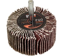 Круг лепестковый радиальный 60x30 мм, P60 FASTER TOOLS 4380