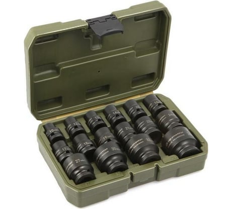 Набор головок ударных Дело Техники 1/2", 16шт. 660116