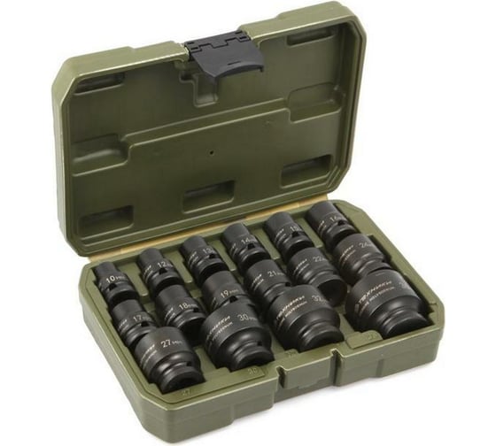 Набор головок ударных 1/2"DR, 16 шт Дело Техники 660116