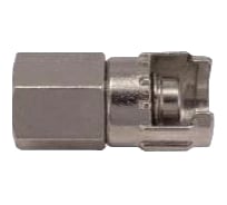 Переходник (10 шт) байонет мама - 1/4" мама для пневмосистем Elitech 0704.003003