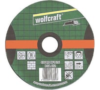 Диск отрезной абразивный по камню для чистых резов (125х22.2 мм) Wolfcraft 1688999