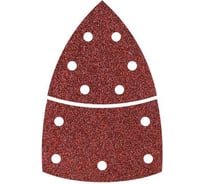 Набор шлифовальной бумаги (95 мм; зернистость 80; 10 шт.) Wolfcraft 1813000