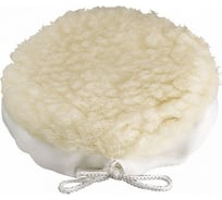 Колпак полировочный из меха ягненка со шнурком 140 мм Wolfcraft 2025000
