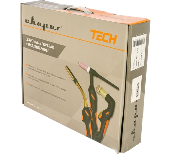 Горелка сварочная для MIG/MAG-сварки (евро; 4 м) MS 24 Сварог ICT2699