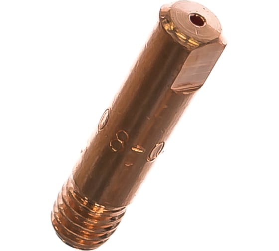 Наконечник токопроводящий (E-Cu для Al; М6х25; 0.8 мм) для горелок MIG/MAG Сварог ICU0003-58 1