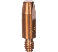 Наконечник токопроводящий (10 шт; Cu–Cr–Zr; М6х28; 0.8 мм) для горелок MIG/MAG Сварог 00000087425