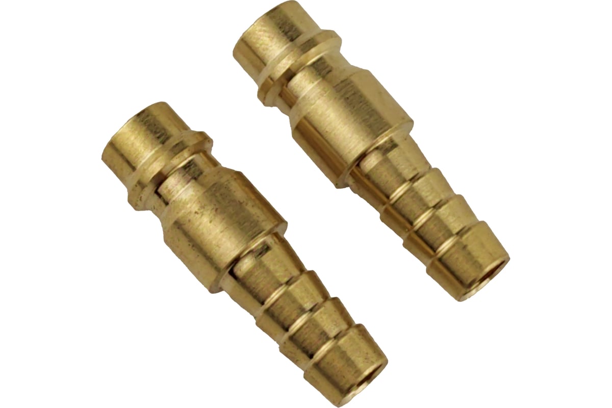 Штуцер быстроразъёмный БРС с выходом под шланг 8 мм, 2 шт HG 1648994 ...