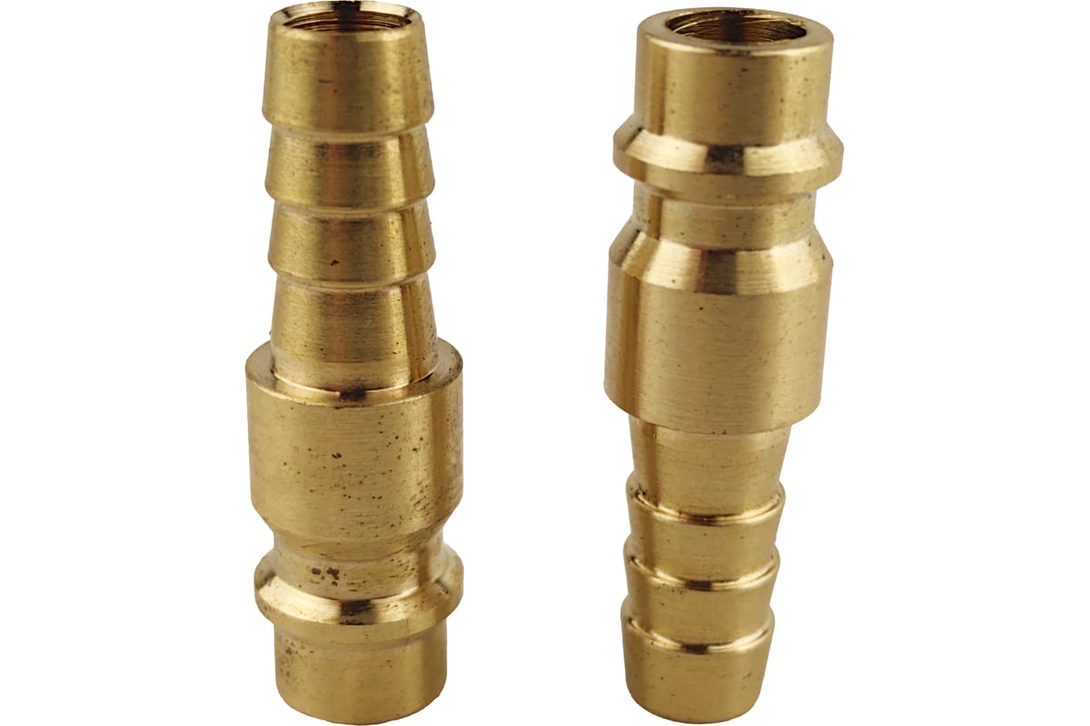 Штуцер быстроразъёмный БРС с выходом под шланг 8 мм, 2 шт HG 1648994 ...