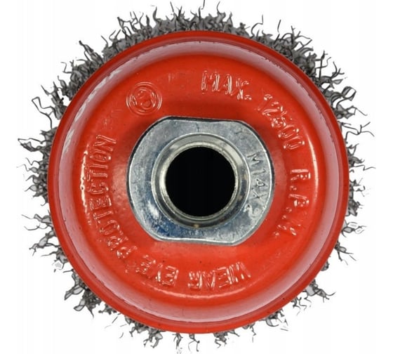 Щетка чашечная 65 мм, М14, INOX для УШМ YATO YT-47658