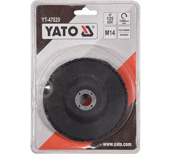 Диск зачистной нейлоновый 125 мм, М14 YATO YT-47820